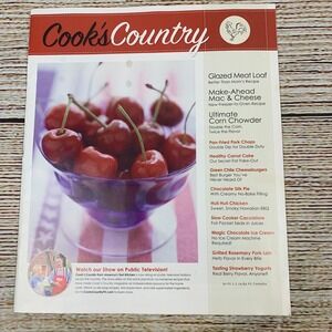 Cook's Country‎ Cookbook Magazine Summer Recipes